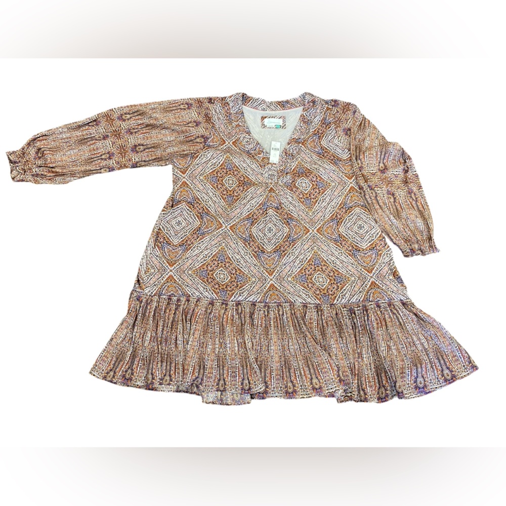 Anthropologie+ Multicolor Print Dress